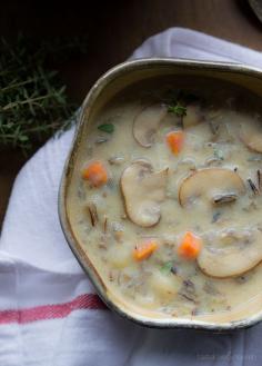 
                    
                        Mushroom and Wild Rice Soup | @Taste Love & Nourish | #soup #healthy #mushrooms
                    
                
