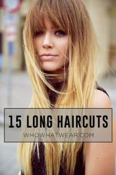 The best haircuts and styles for long #hair. #beauty