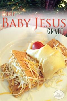 
                    
                        This is our family's favorite Christmas Eve lunch. So much fun for kids. You've got see this edible Baby Jesus craft!
                    
                
