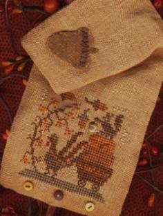 Turkey Tyme is the title of this cross stitch pattern from Homespun Elegance.