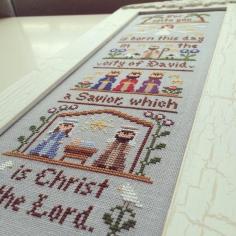 Pre-Order! Nativity is the title of this cross stitch pattern from Country Cottage Needleworks that is stitched with DMC threads. Click on highlighted link to order the 32 Ct Fabric. Select the 1/8th yard option which will be approximately 13" x 18". Please note that by ordering this item with other readily available will delay the shipment of your order until this item is in stock.