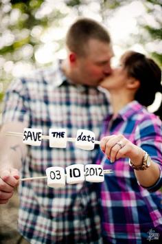 
                    
                        Perfect save the date for a couple doing their wedding a park or place where people camp...
                    
                