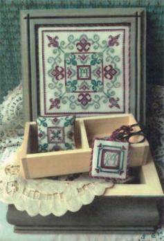 
                    
                        Fleur De Lys For Thee is the title of this cross stitch pattern from ScissorTail Designs.
                    
                