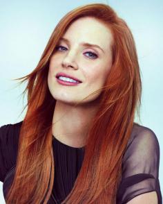 
                    
                        Jessica Chastain--beautiful multi-faceted red copper hair colour.
                    
                