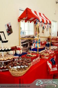 
                    
                        Hostess with the Mostess® - Vintage Baseball Baby Shower @Jerrica Galey
                    
                