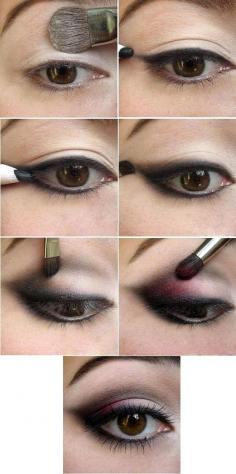 
                        
                            Great for beginners such as myself. have a hard time with understanding how to apply eye make up.. this looks simple enough to give it a try :) - Click image to find more Hair Beauty Pinterest pins
                        
                    