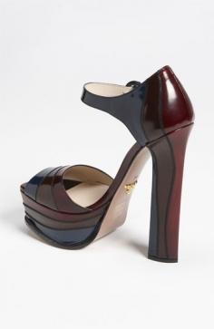 
                    
                        ★ Prada Colorblock Platform Sandal ★
                    
                