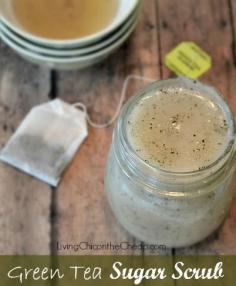 
                    
                        **Homemade Green Tea Sugar Scrub** This Scrub is AWESOME! I love the smell and it is SO easy to make. You probably have EVERYTHING you need. Plus you can make this DIY version for Pennies...WAY less expensive than the retail version. #DIYbeauty
                    
                