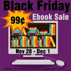 
                    
                        Huge Black Friday Sale! Many wonderful ebooks for homeschools and teachers.
                    
                