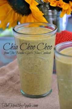 Chia Choo Choo from The Blender Girl's New Cookbook #glutenfree