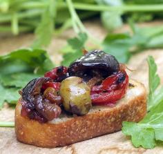 
                    
                        Sicilian Caponata - Sweet and sour eggplant relish - one of my favorite Italian appetizers - worthy of a special occasion
                    
                
