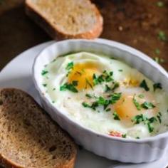 
                    
                        Baked Eggs with Tomatoes and Feta
                    
                