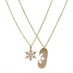 
                    
                        Matching Snowflake Necklaces, $78 | 24 Matching Jewelry Pieces For You And The One You Love
                    
                