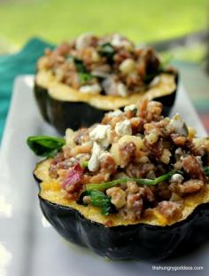 
                        
                            Roasted Stuffed Acorn Squash and The Greatest Holiday Side Dish Recipes Ever | Betsylife.com
                        
                    