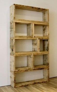 
                    
                        $3 DIY Pallet Bookshelf - maybe not for my dream library, but great for cheap/in the meantime alternative
                    
                