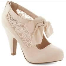 
                    
                        Looks like a great wedding Heel
                    
                