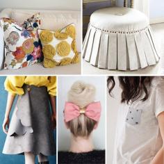 
                    
                        40 Genius No-Sew DIY Projects via Brit + Co.
                    
                