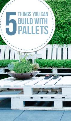 5 Things You Can Build With Pallets