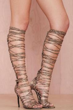 
                    
                        Advent Lace-Up Leather Heel
                    
                