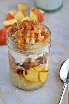 
                    
                        Warm Almond Quinoa Breakfast Sundae #glutenfree
                    
                