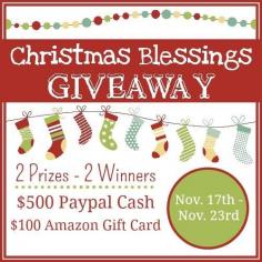 
                    
                        Cash prize for Christmas! Enter today :)
                    
                