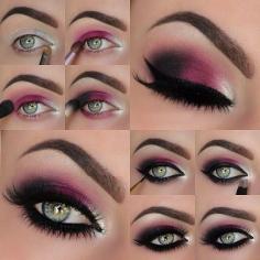 15 Stunning Step-By-Step Makeup Ideas - Fashion Diva Design ...Absolutely fabulous! I love a vivid makeup. :)