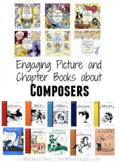 
                    
                        Engaging and informative books about the lives of famous composers. {from the 31 Days of Gifts that Inspire Learning series | www.heatherhaupt....
                    
                