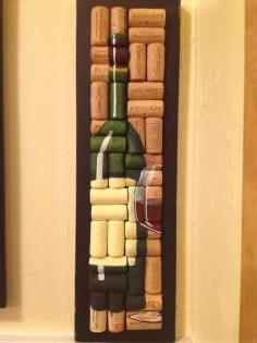
                    
                        Hand Painted Wine Bottle and Glass On Cork by WineALotMore on Etsy I want to make something like this! I have so many corks
                    
                