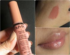 
                        
                            NYX Butter Gloss - Tiramisu (love these glosses)!! :: CLICK for swatches of all the shades!
                        
                    