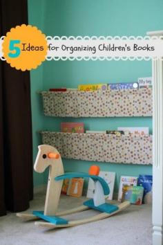 
                        
                            5 Ideas for Organizing Children's Books | Tipsaholic.com #reading #storage #books #kids
                        
                    
