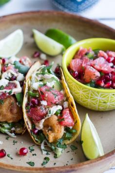 
                    
                        Baja Fish Tacos | halfbakedharvest.com
                    
                