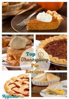 Top 5 Thanksgiving Pie Recipes
