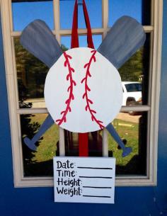 
                        
                            Baby baseball hospital door sign by craftsbydaniellelee on Etsy
                        
                    
