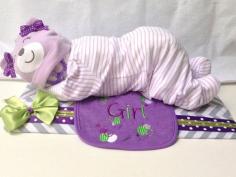 
                    
                        Sleeping Diaper Baby :: Adorable for a baby shower!
                    
                