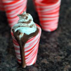 
                    
                        Hot Chocolate Peppermint Shots
                    
                