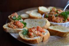 
                    
                        Roasted Red Pepper and Artichoke Tapenade with Crostini | @Taste Love & Nourish | #appetizer #roastedredpepper #artichoke #tapenade #easy #vegan
                    
                