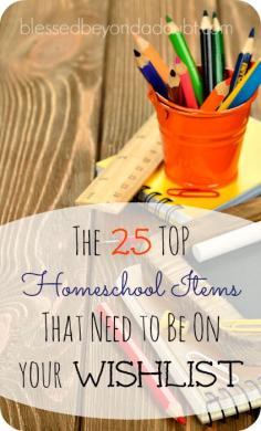 
                    
                        I have compiled a list of the HOTest Home school items from a survey of seasoned homeschool families. Is you top one on the list?
                    
                