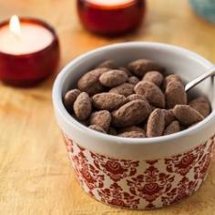 
                    
                        Cocoa Dusted Almonds Recipe
                    
                