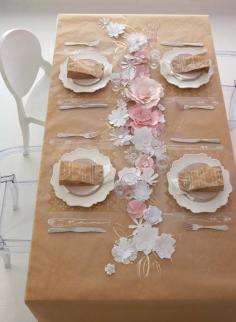 
                    
                        paper flowers on table!!
                    
                
