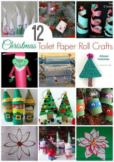 
                    
                        12 Christmas projects using empty toilet paper rolls for your holiday crafting fun!
                    
                