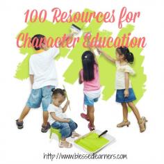 
                    
                        Here are some resources of character education to inspire homeschooling parents achieving their goals educating children.
                    
                