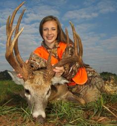 
                    
                        12-Year-Old Girl Harvests 21-Point, Triple-Beam Trophy Buck
                    
                