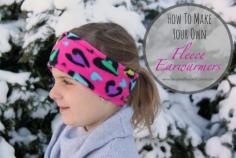 
                    
                        Super Easy DIY Fleece Earwarmer Tutorial
                    
                