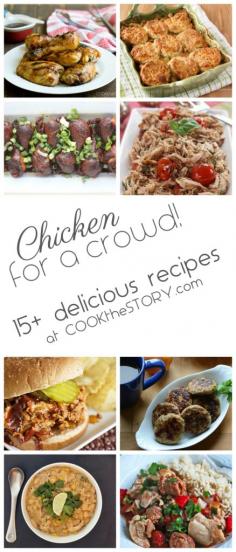 
                    
                        The Best Chicken Recipes for a Crowd - When you've got a big crowd of people to serve, these chicken recipes will help you serve a meal in a big way!
                    
                