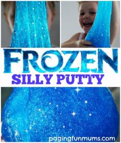 
                    
                        'FROZEN' Silly Putty. Birthday game activity
                    
                