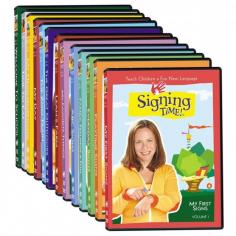 
                    
                        Signing Time DVDs - preschool learning resource
                    
                