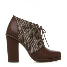 
                    
                        Oxford-inspired bootie
                    
                