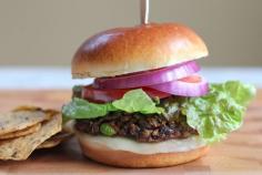 
                    
                        Black Bean and Edamame Burger. The best veggie burger you'll ever have! Plus enter to win The Kitchn Cookbook! #burger #vegetarian #veggieburger #giveaway
                    
                
