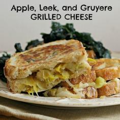 
                    
                        apple, leek and gruyere grilled cheese
                    
                