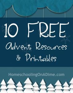 
                    
                        10 FREE Advent Printables & Resources
                    
                